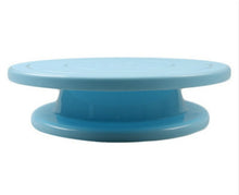 Load image into Gallery viewer, Plastic Cake Plate Turntable Rotating Anti-skid Round Cake Stand Cake Decorating Rotary Table Kitchen DIY Pan Baking Tool