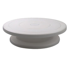 Load image into Gallery viewer, Plastic Cake Plate Turntable Rotating Anti-skid Round Cake Stand Cake Decorating Rotary Table Kitchen DIY Pan Baking Tool