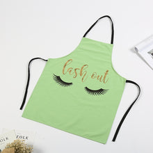 Load image into Gallery viewer, 1Pcs Bronzing love Pattern Cotton Apron Adult Bibs Home Cooking Baking Coffee Shop Cleaning Aprons Kitchen Accessories 46137