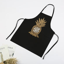 Load image into Gallery viewer, 1Pcs Bronzing love Pattern Cotton Apron Adult Bibs Home Cooking Baking Coffee Shop Cleaning Aprons Kitchen Accessories 46137
