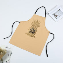Load image into Gallery viewer, 1Pcs Bronzing love Pattern Cotton Apron Adult Bibs Home Cooking Baking Coffee Shop Cleaning Aprons Kitchen Accessories 46137
